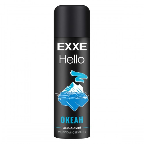 EXXE HELLO дезодорант аэрозоль «ОКЕАН», 150 мл